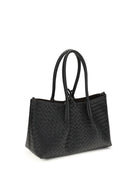Bottega Veneta Pinacoteca Tote Bag - Black/Fondant-M Br