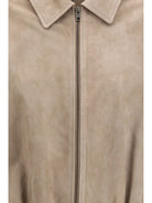 Salvatore Santoro Suede Jacket - Sand