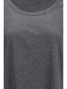 The Row Dera T-shirt - Charcoal Melange