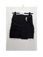 Celine DRAPED MINI SKIRT - Black