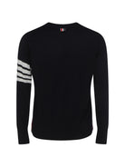 Thom Browne Virgin wool Cardigan - Navy