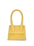 Jacquemus Le Chiquito mini leather Top Handle Bag - Dark Yellow