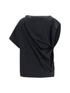 Vivienne Westwood Hebo oversized asymmetric Top - Black