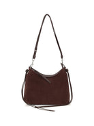 Phoebe Philo Gig Shoulder Small - Oxblood Silver