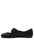 Alexander McQueen Twisted detail ballet flats - Black
