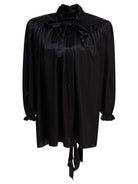Balenciaga Lace-up blouse - Black