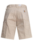 Carhartt WIP "Single Knee" Shorts - Beige