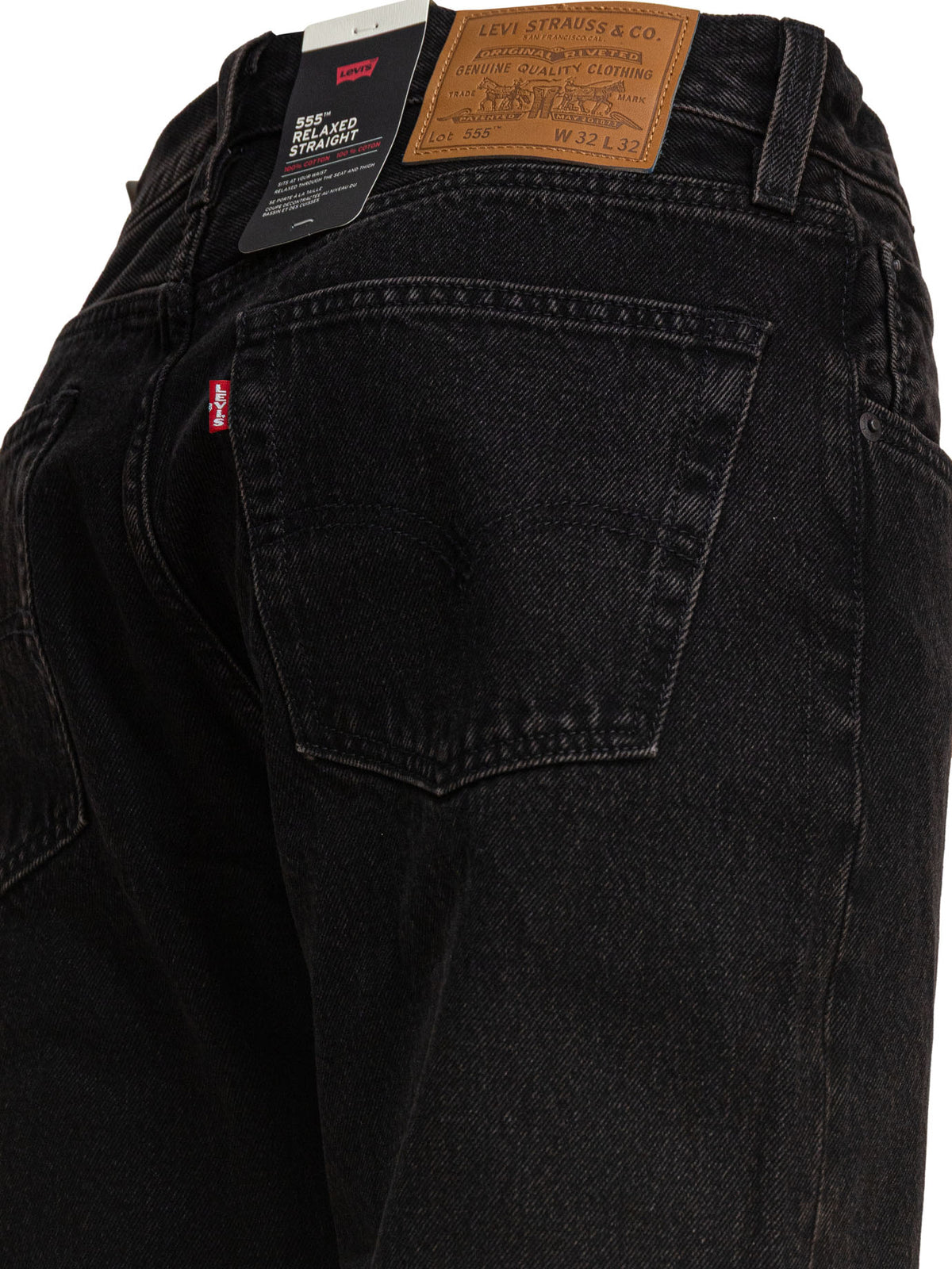 Levi's "555™ Relaxed Straight" jeans - Black