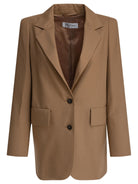 Max Mara Single-breasted blazer "Kitten" - Beige