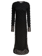 Max Mara Sportmax Long flared dress - Black