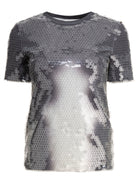 Max Mara Sportmax T-shirt with sequins - Grey