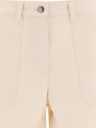 Moncler Cotton gabardine shorts - Beige