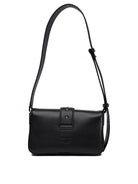 Pinko Borsa a tracolla morbida "Mini Love Bag" in pelle - Black