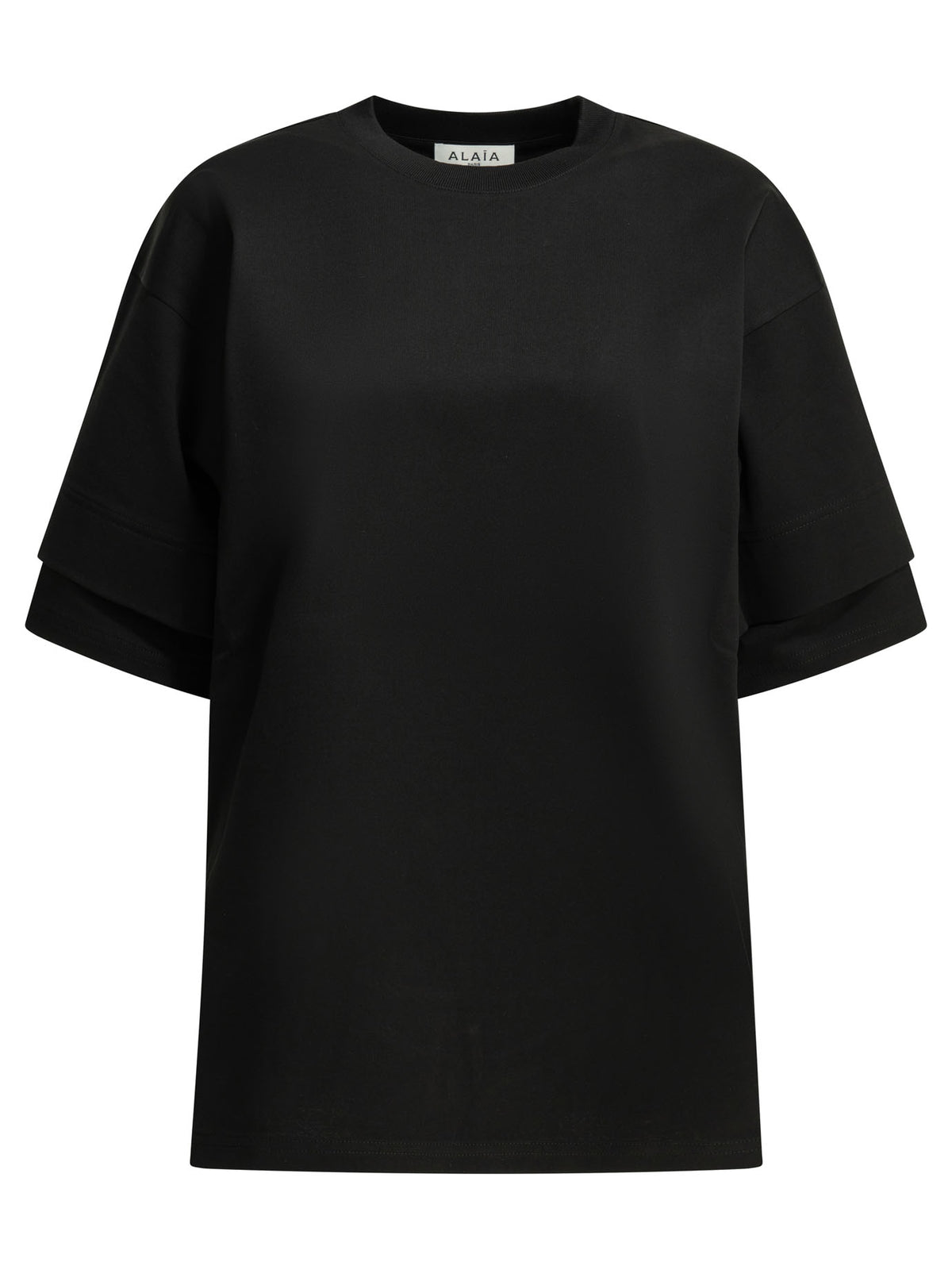 Alaïa Crew-neck T-shirt - Black