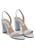 Aquazzura "So Nude Block 85mm" heeled sandals - Light Blue