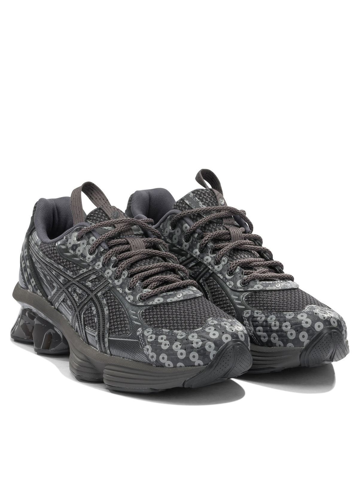 Asics "US7-S Gel Kinetic Fluent" Low Sneaker - Grey