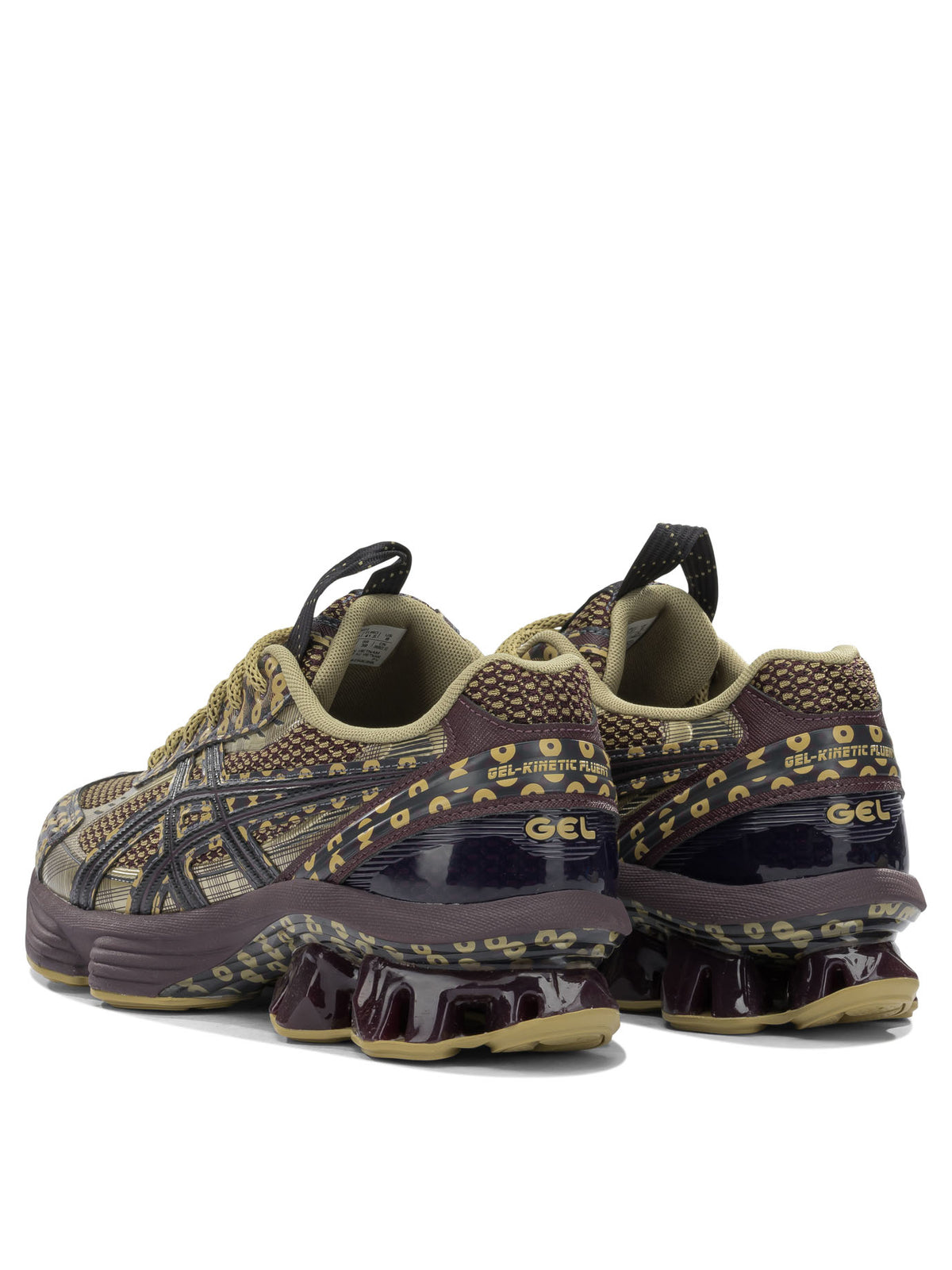 Asics "US7-S Gel Kinetic Fluent" Low Sneaker - Purple