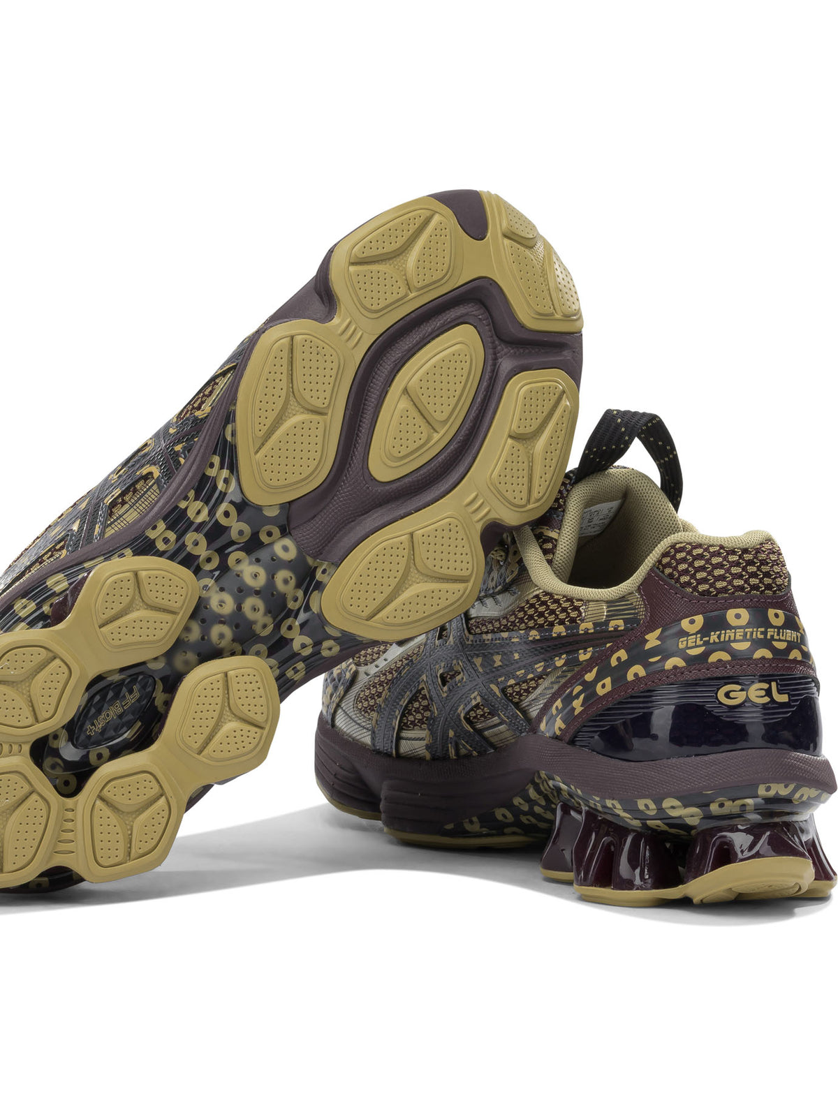 Asics "US7-S Gel Kinetic Fluent" Low Sneaker - Purple