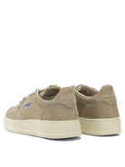 Autry Pony skin effect "Medalist Low" sneaker - Beige