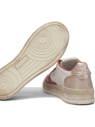 Autry "Medalist Low Super Vintage" Low Top Sneakers - Red