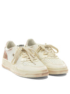Autry "Medalist Low Super Vintage" Low Top Sneakers - Pink