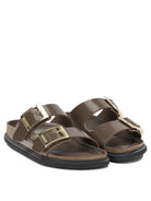 Birkenstock "Arizona Droplet Buckle" Low sandals - Brown