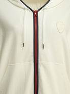 Brunello Cucinelli Zip-up Sweatshirt with Logo - White