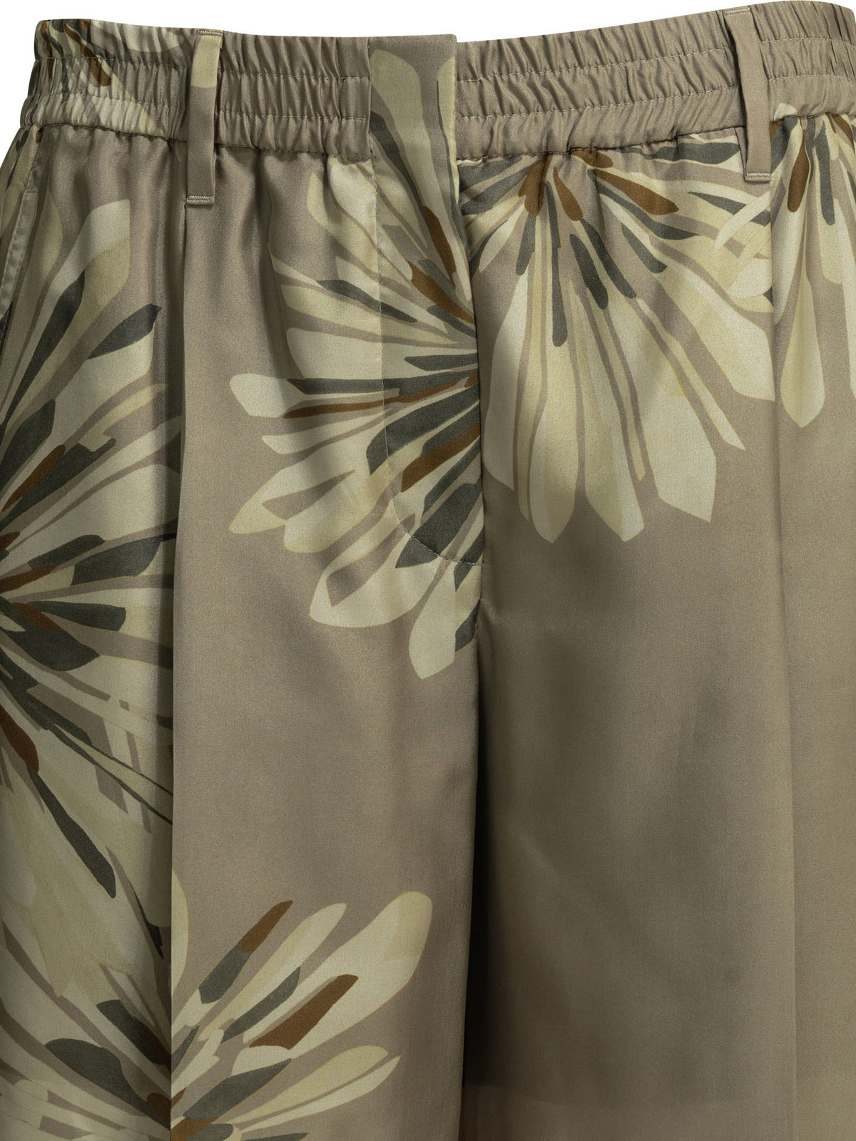 Brunello Cucinelli "Bloom" Tailored Pants - Beige