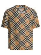 Burberry Oversized silk shirt - Beige