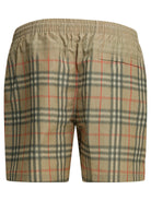 Burberry "Check" swim shorts - Beige