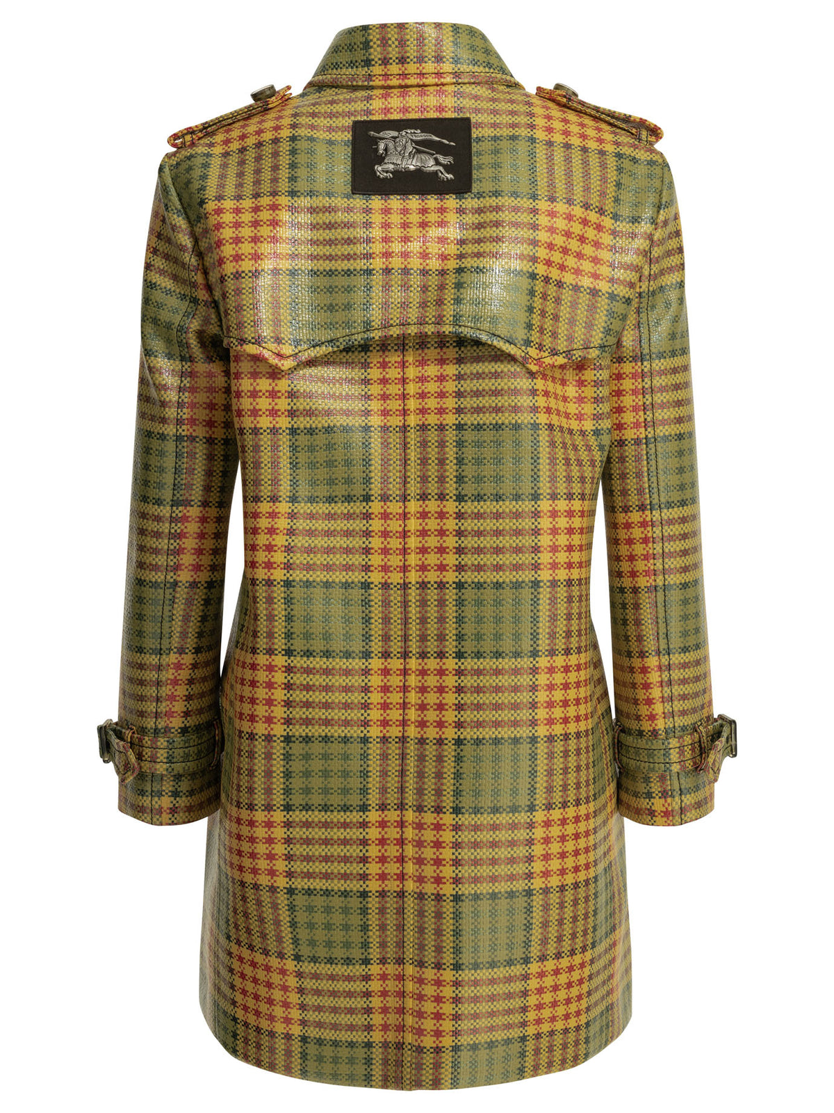 Burberry "Summerside Check" Trench coat - Yellow