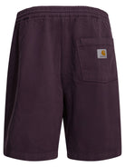 Carhartt WIP "Floyde" sweatpants short - Purple