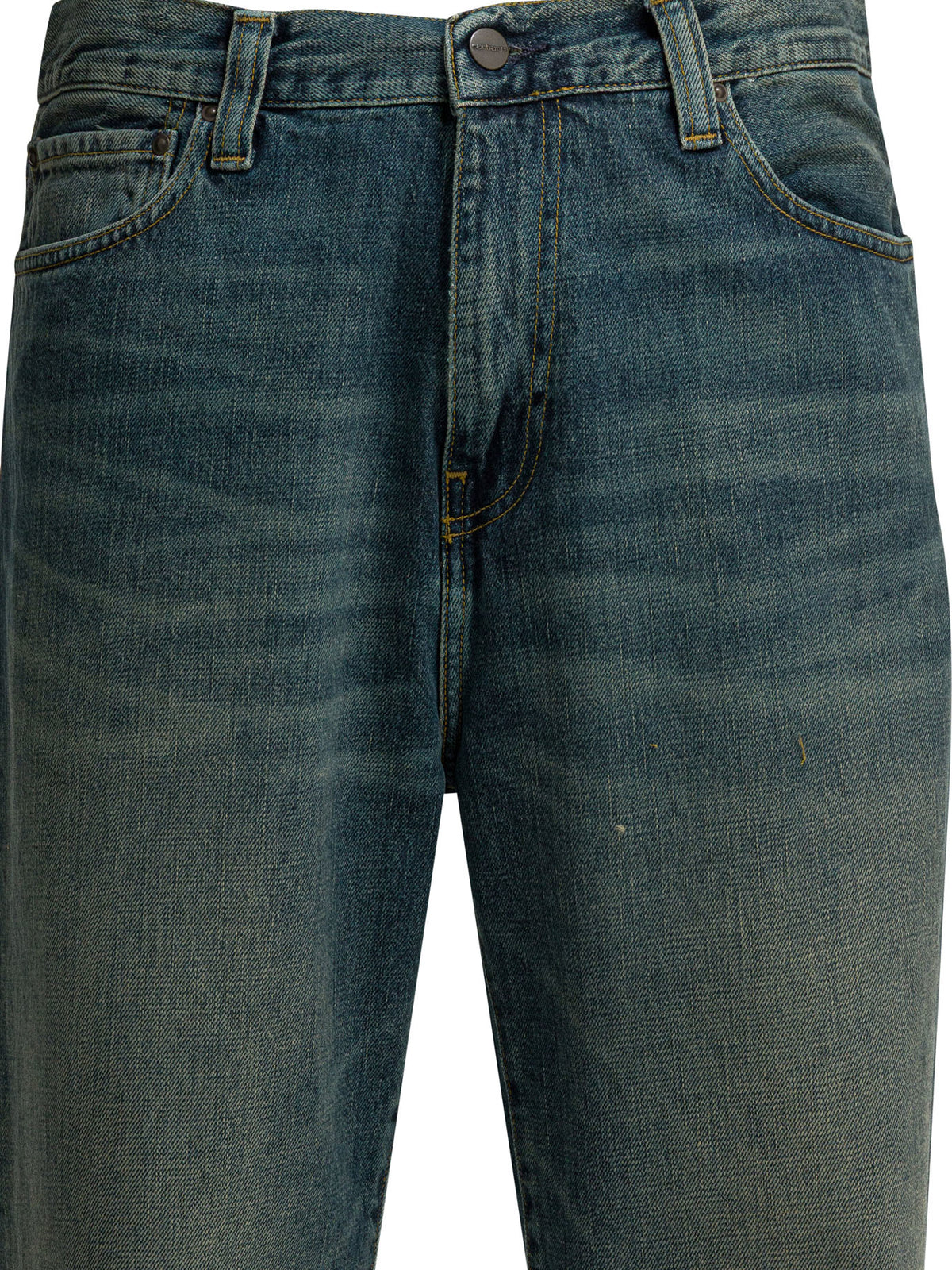 Carhartt WIP "Aaron" Wide leg jeans - Blue