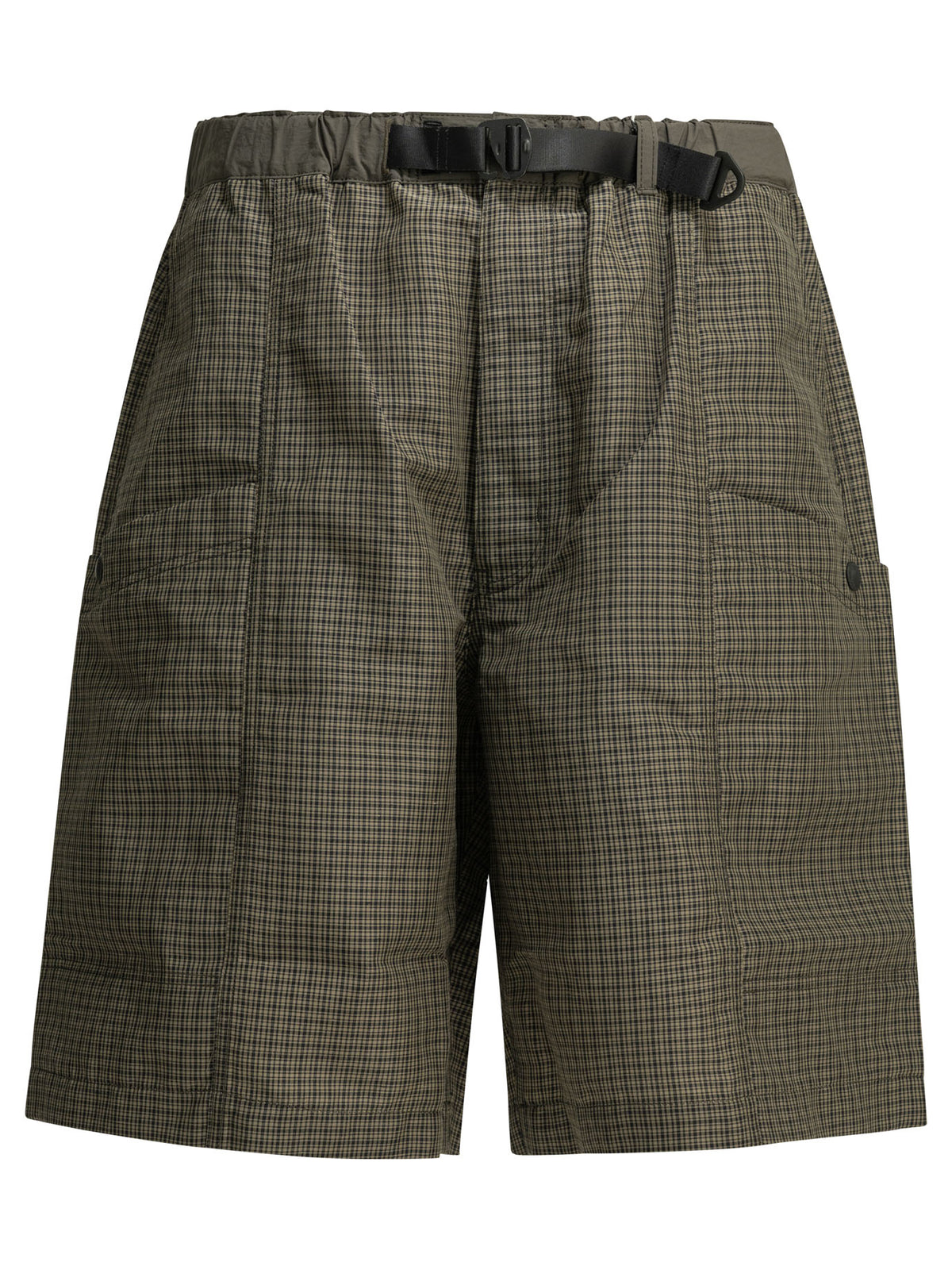 Comme des Garçons HOMME Plaid cargo shorts - Brown