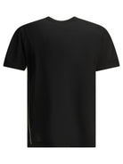 Comme des Garçons SHIRT Crew-neck T-shirt with zipper detail - Black