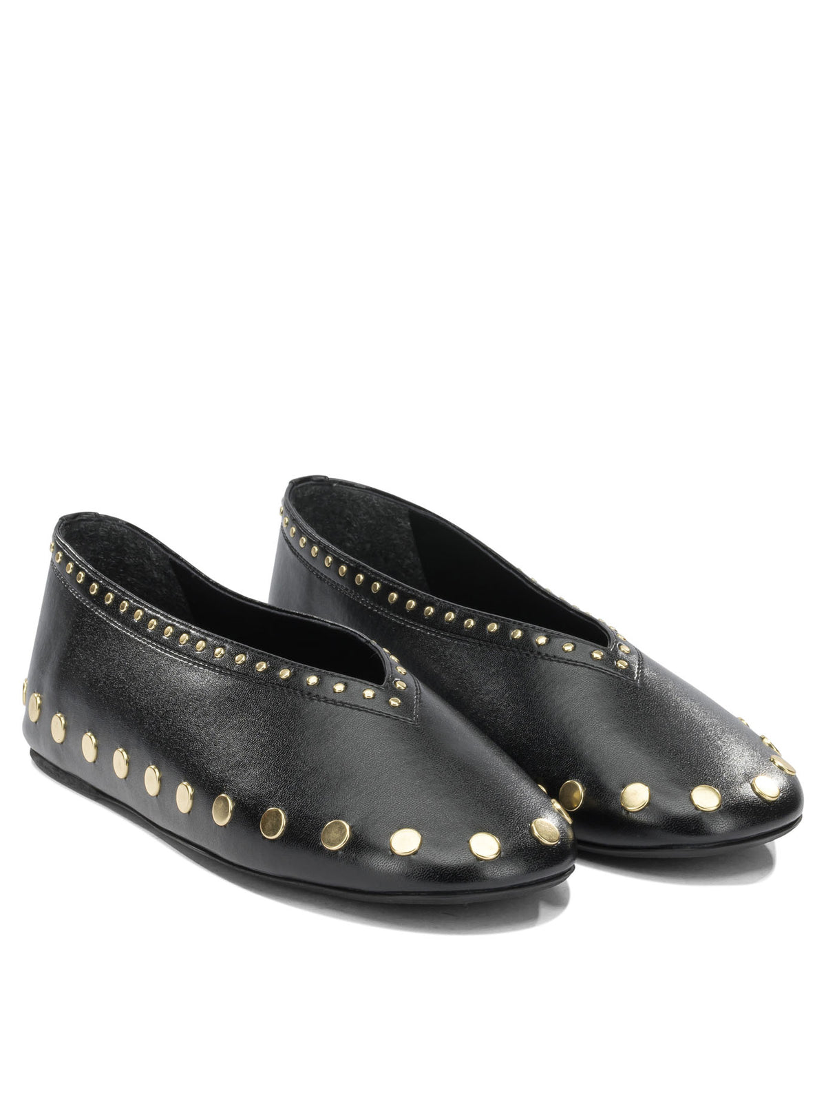 Ganni "Jenny" Classic ballet flats - Black