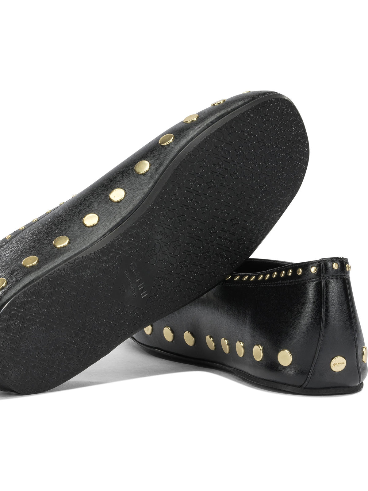 Ganni "Jenny" Classic ballet flats - Black