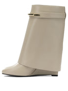 Givenchy "Shark Pinch" Ankle Boots - Beige