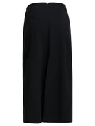 Givenchy Draped crepe cady midi skirt - Black