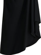 Givenchy Draped crepe cady midi skirt - Black