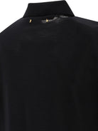 Golden Goose Merino wool button-down polo shirt - Black