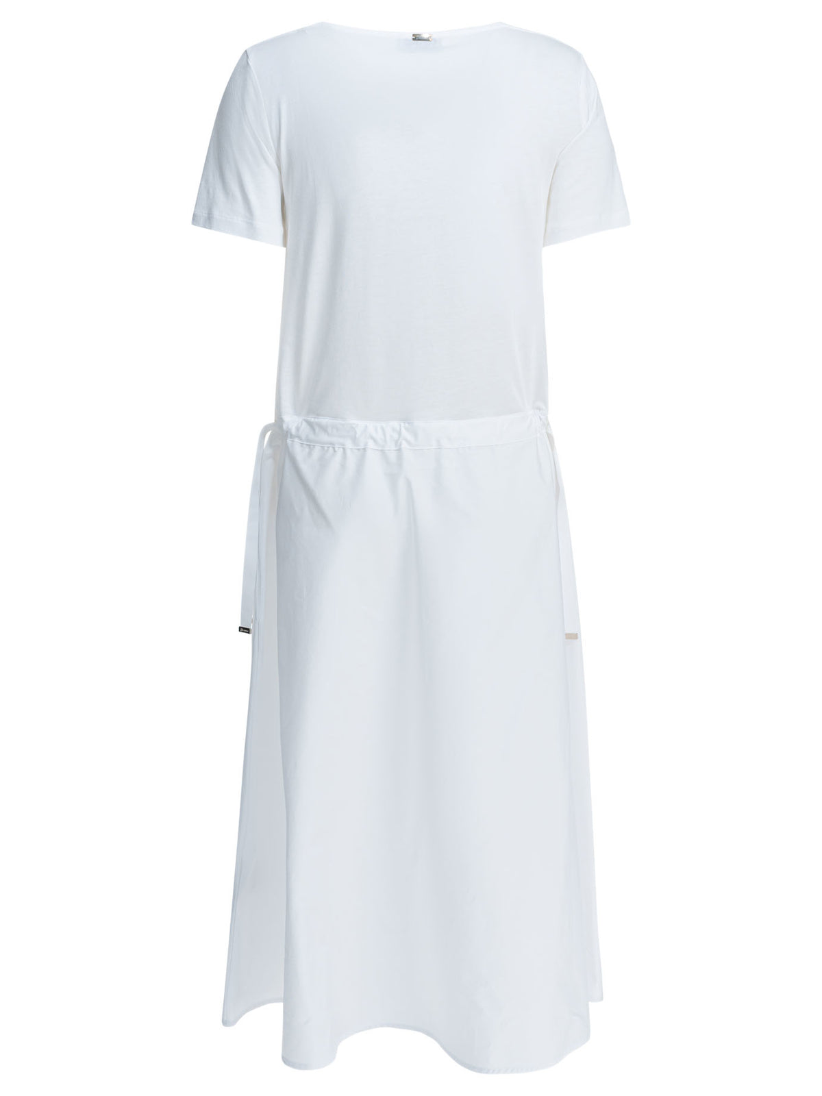 Herno Flared midi dress - White