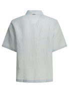 Herno Casual linen shirt - Light Blue