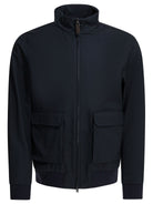 Herno Virgin wool bomber jacket - Blue