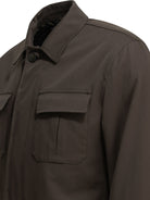 Herno Cotton overshirt jacket - Brown