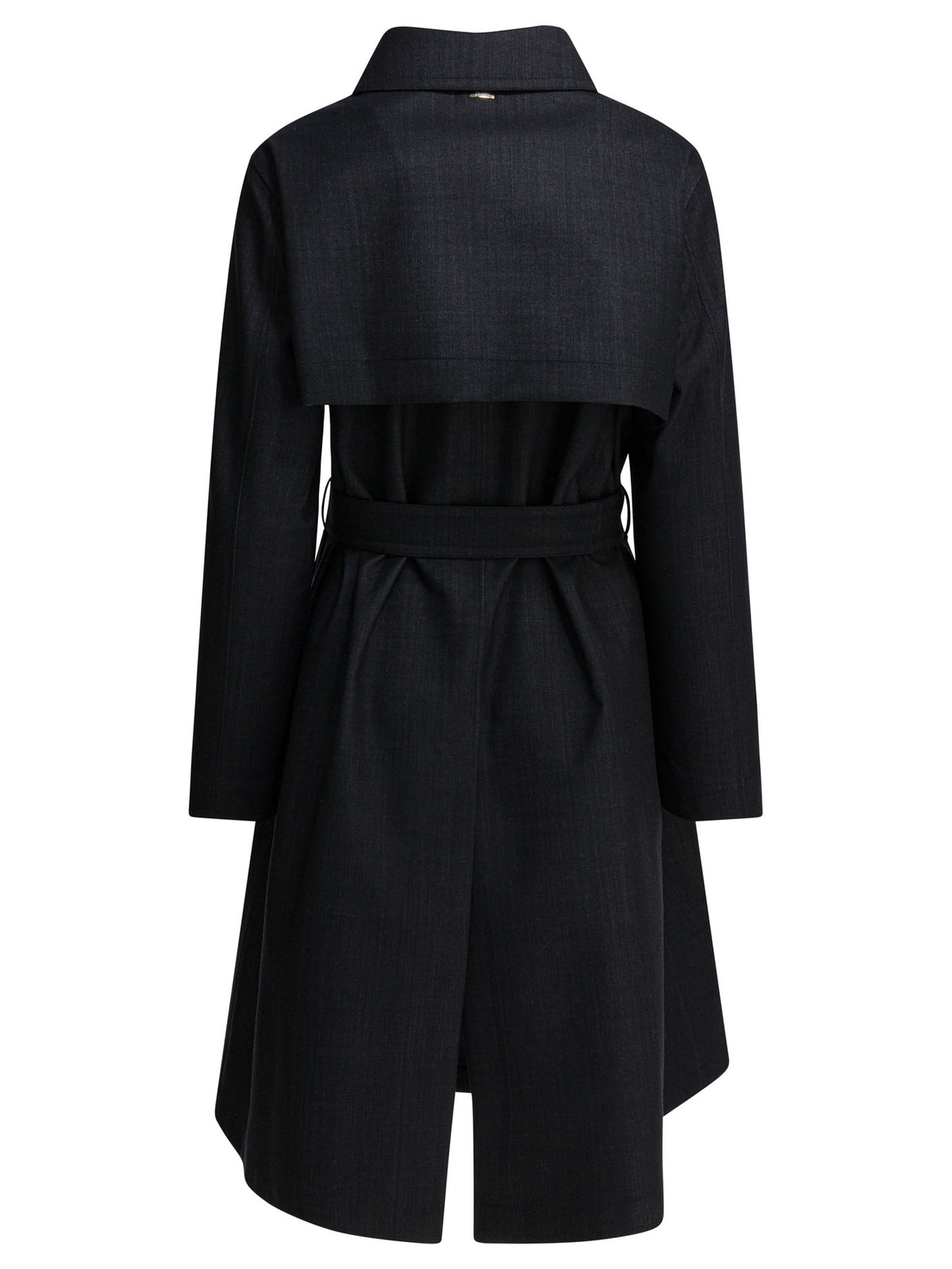 Herno Trench coat with belt - Blue