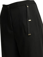 Herno "Cotton Feel" casual pants - Black
