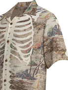 Kapital "Kamekameha Bone" Casual Shirt - Beige