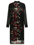 Khaite "Gloria" Midi dress - Black