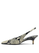 Khaite "Bella 55MM" Slingback - Beige